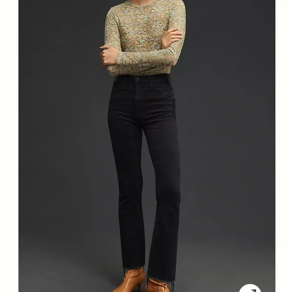 Mother The Hustler Ankle Fray Encounters Black Anthropology New $238- 24/25 - Picture 3 of 15